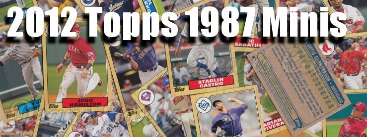 2012 Topps 1987 Baseball Minis